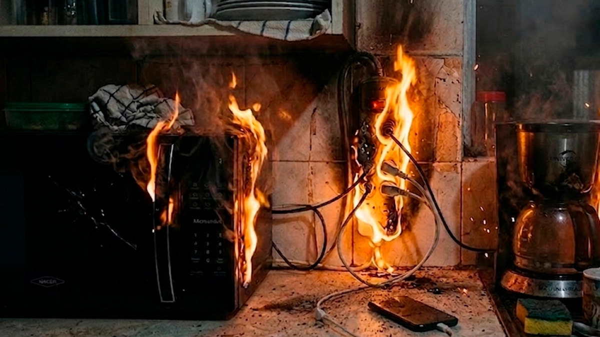 Cinco errores al conectar electrodomésticos que pueden causar un grave incendio en su casa