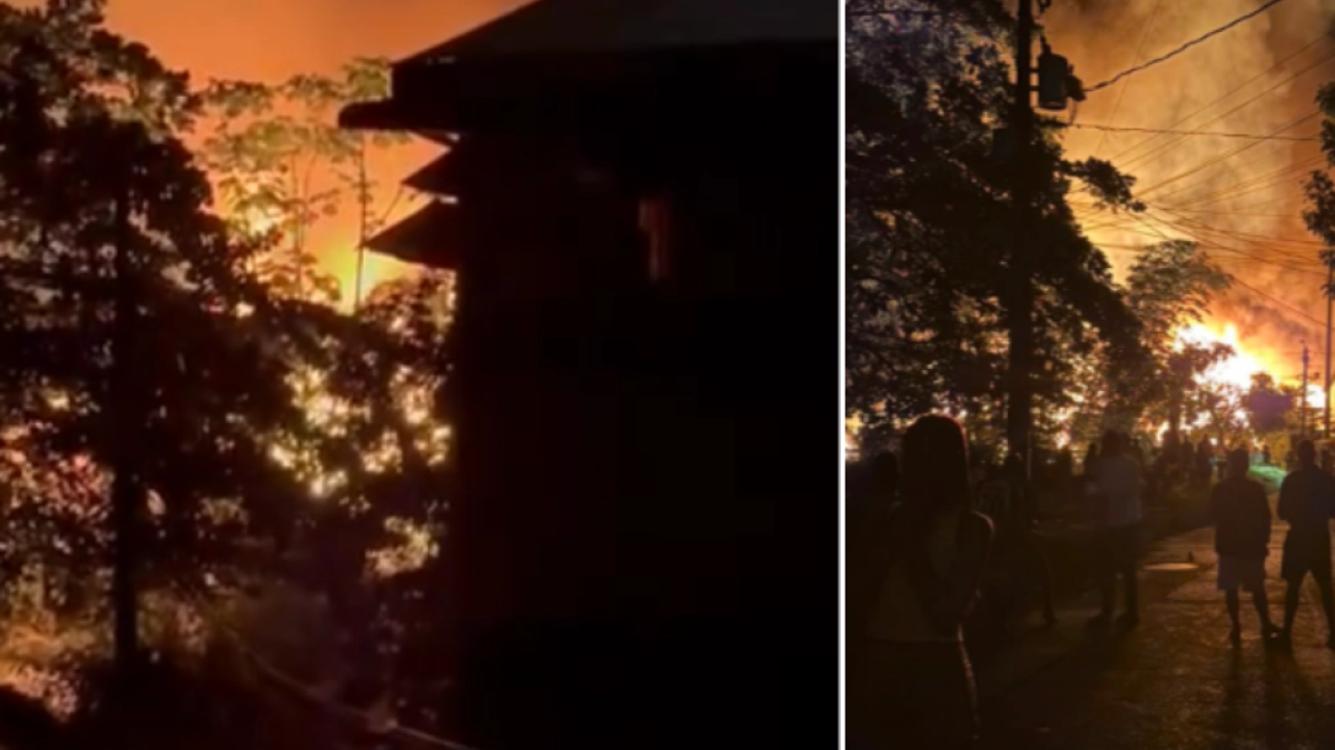 Deadly fire destroys over 30 homes in Quibdó, Colombia