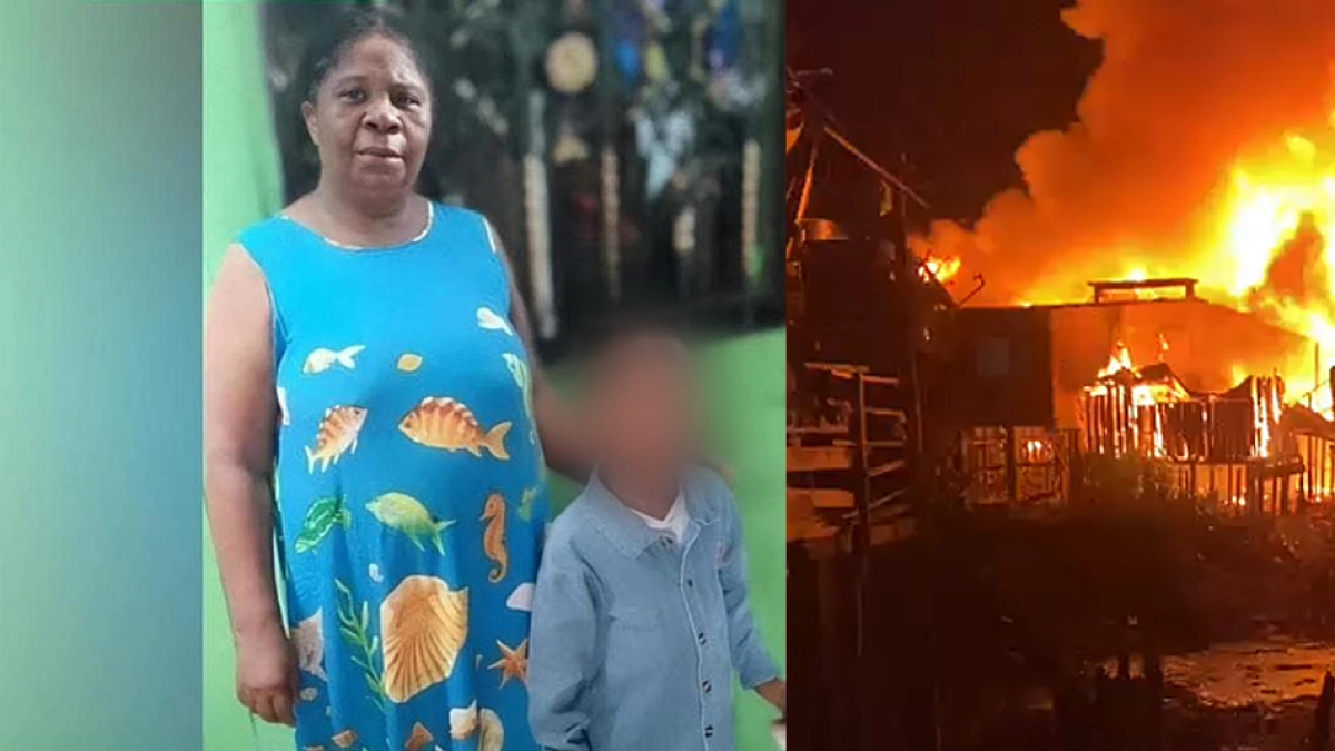 Un niño y una adulta mayor son las víctimas mortales del voraz incendio de más de 25 casas que enluta al Chocó: estas son sus identidades