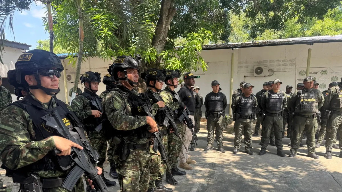 Atlántico refuerza seguridad con comandos élite y 40 policías para perseguir al cartel de los más buscados y golpear estructuras criminales