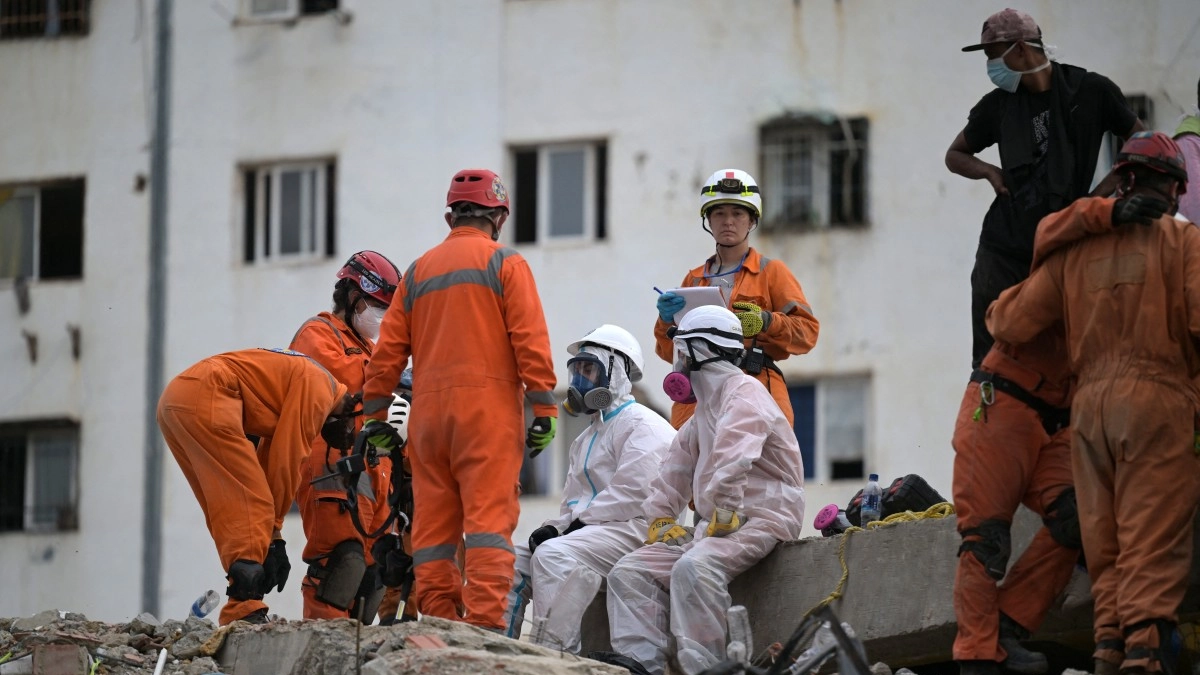Opérations de secours et réhabilitation dans l'État de La Guaira