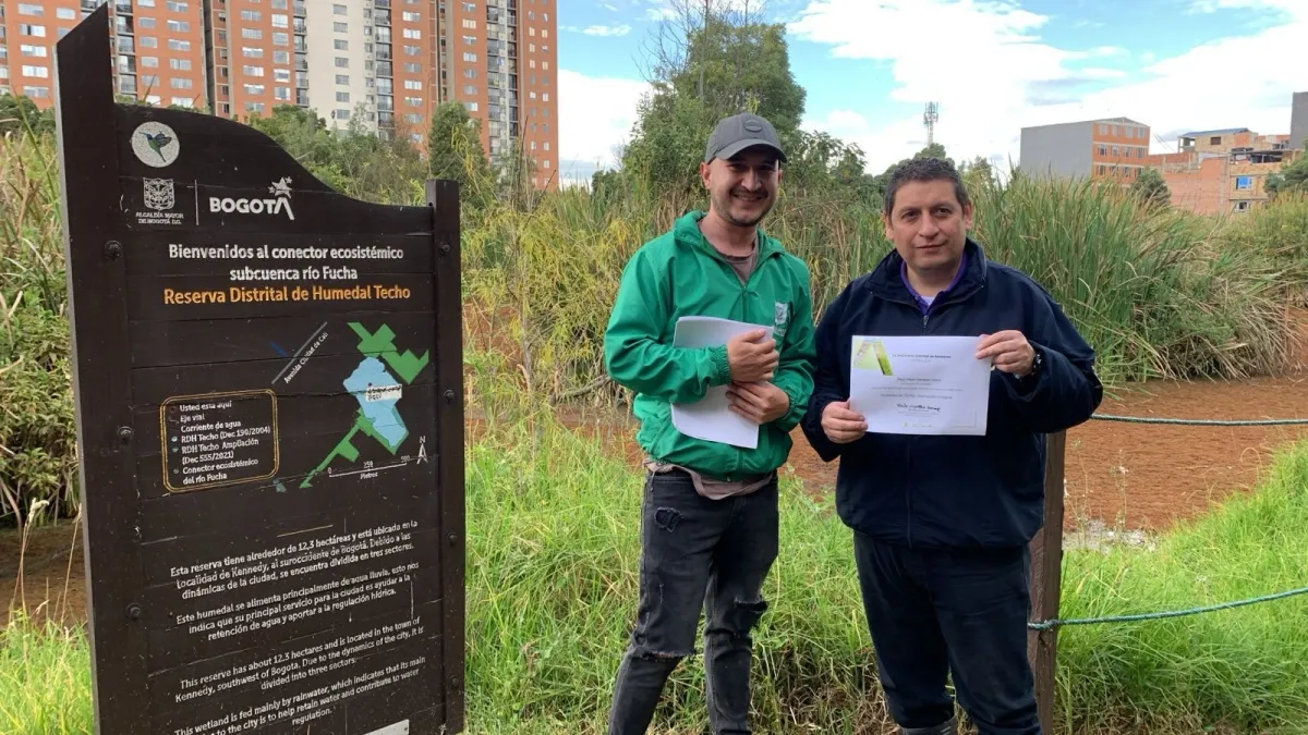 Bogotá prueba una aplicación que busca convertir a los ciudadanos en guardianes de los humedales