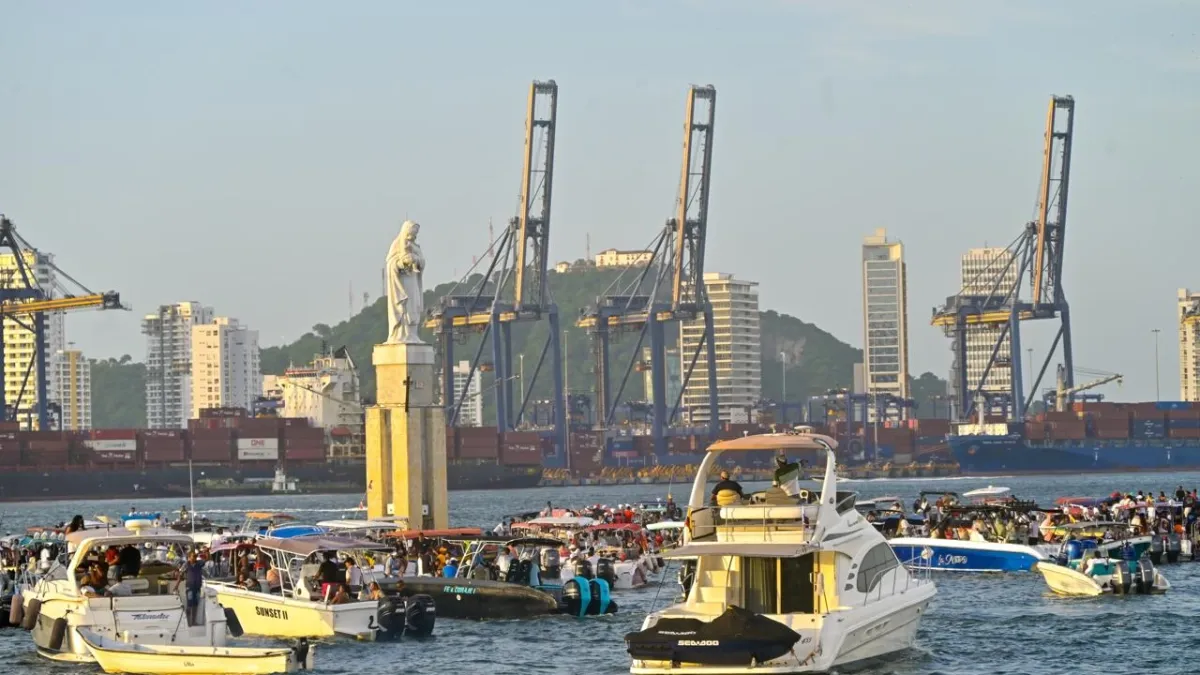 Cartagena de Indias se viste de blanco y rinde honores a la Virgen del Carmen: desde la bahía a los barrios populares 'la patrona' se toma la ciudad