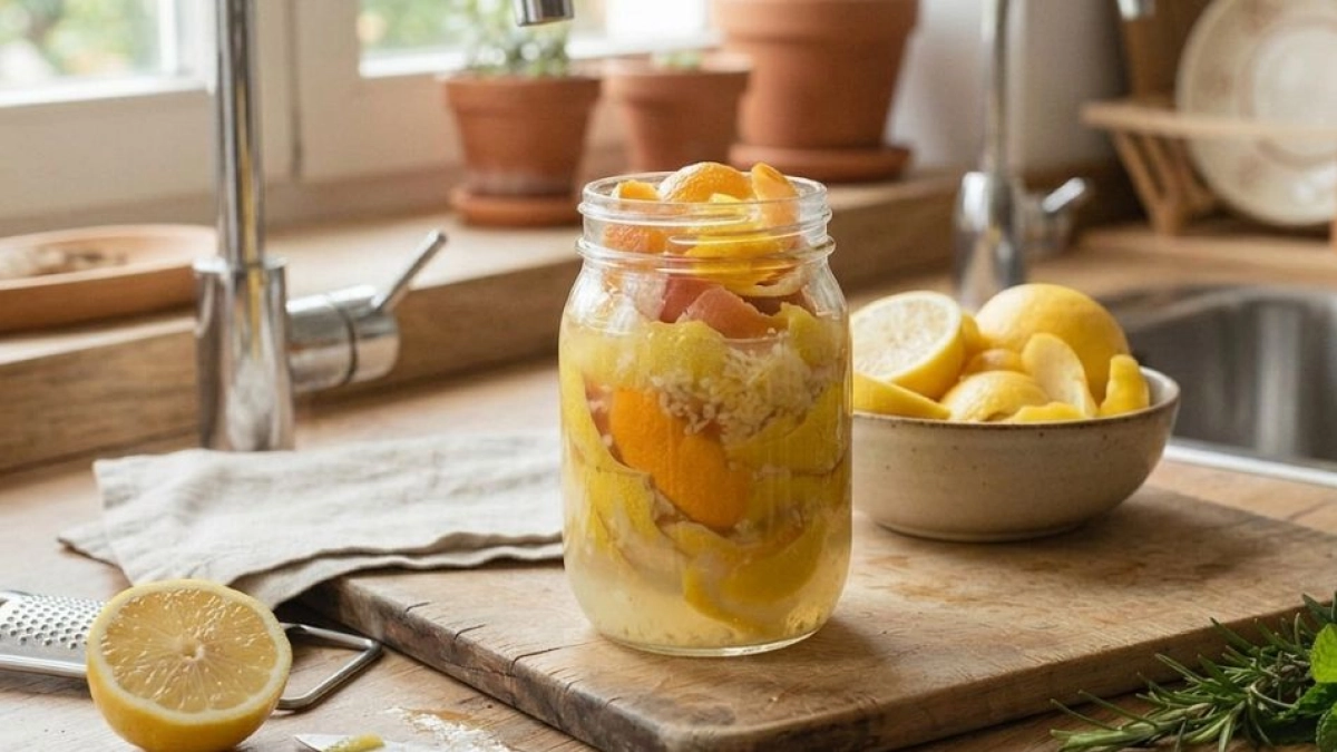 Cáscaras de frutas en jugo de limón: para qué sirven, beneficios y cómo aprovecharlas en el hogar