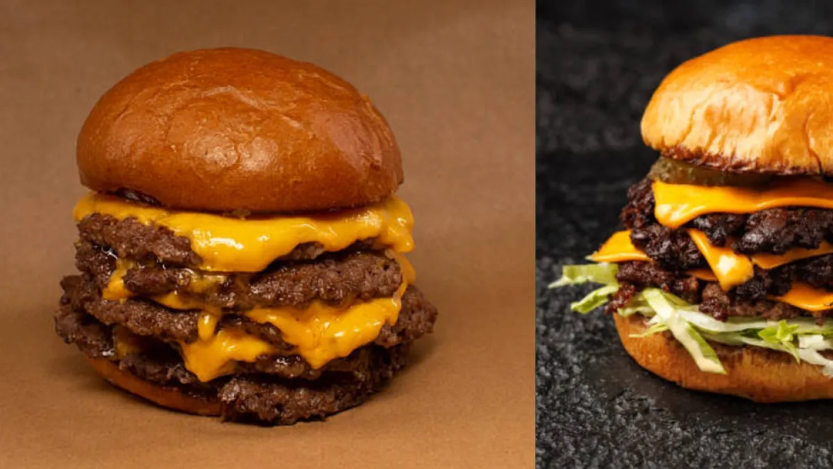 La tendencia de la hamburguesa triple llegó a distintos restaurantes en Colombia: estas son las promociones y combos disponibles