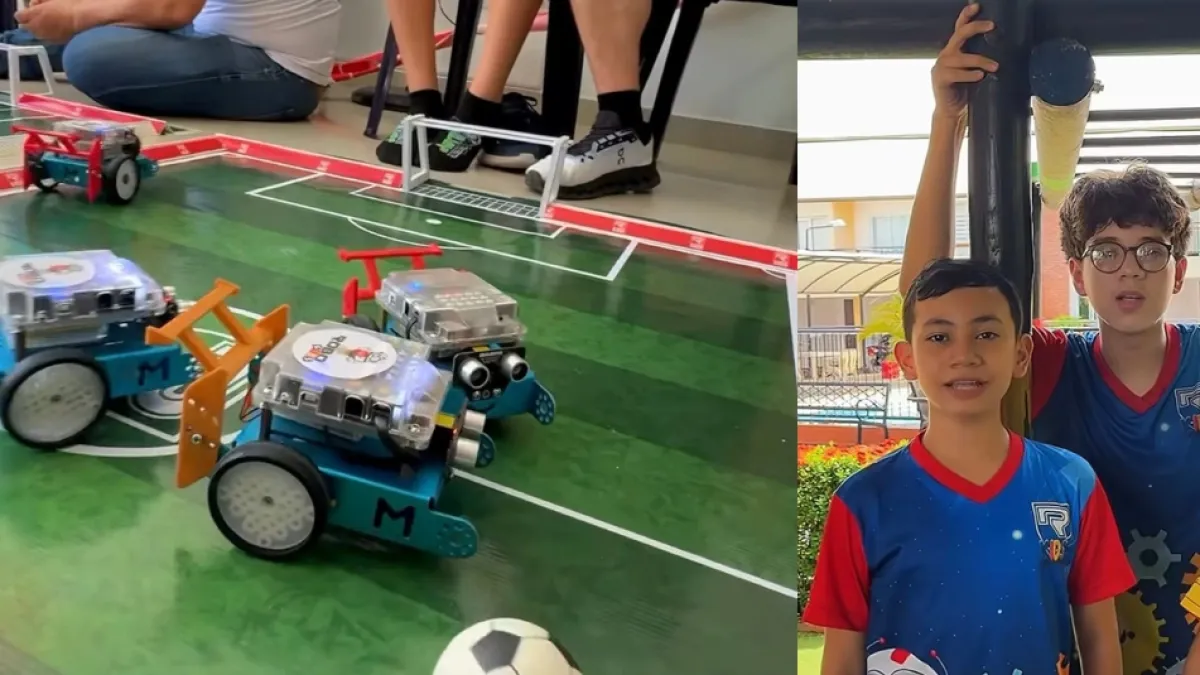 15 niños colombianos clasificaron al Mundial de Robótica en Japón y pidieron apoyo al presidente electo Abelardo De La Espriella para cumplir su sueño