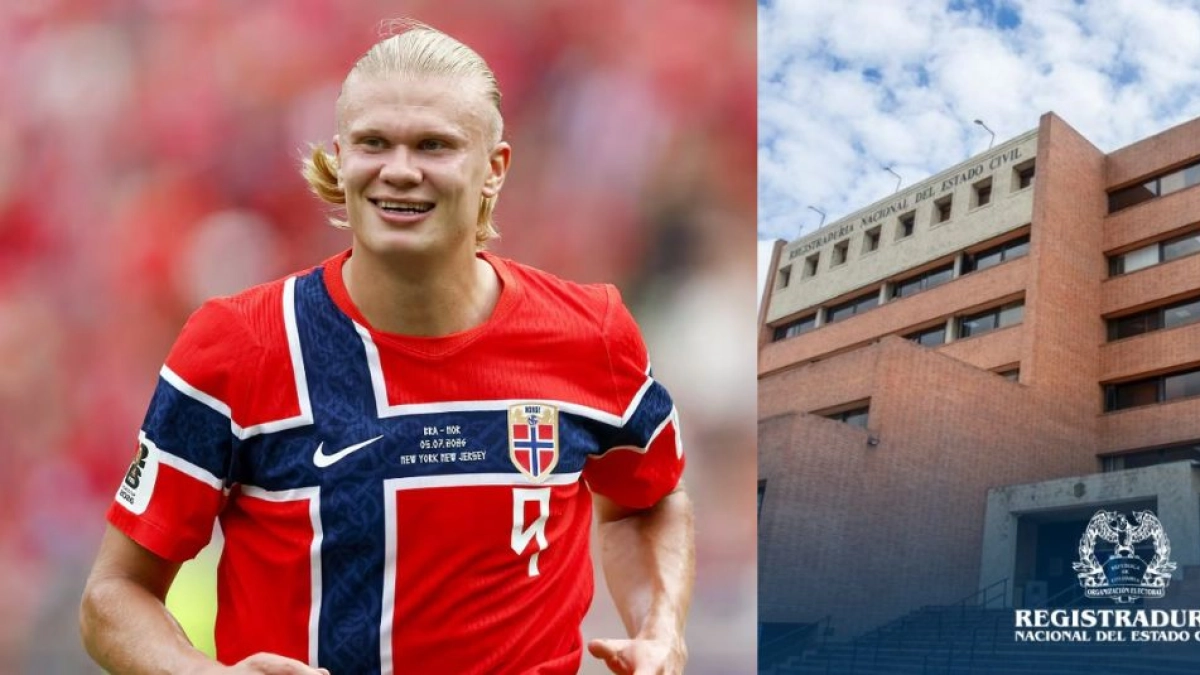Erling Haaland a Jalan: la fiebre de bautizos con nombres del futbolista noruego en Colombia
