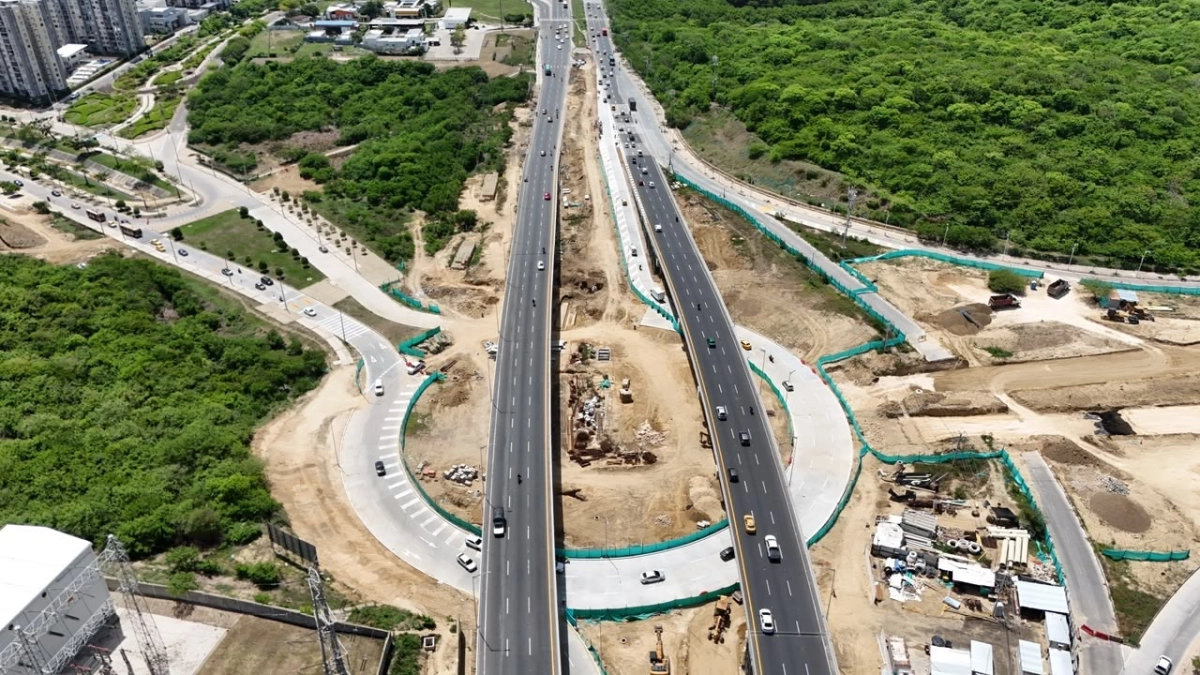 Barranquilla habilita nuevo ramal en la Circunvalar y mejora acceso hacia el norte