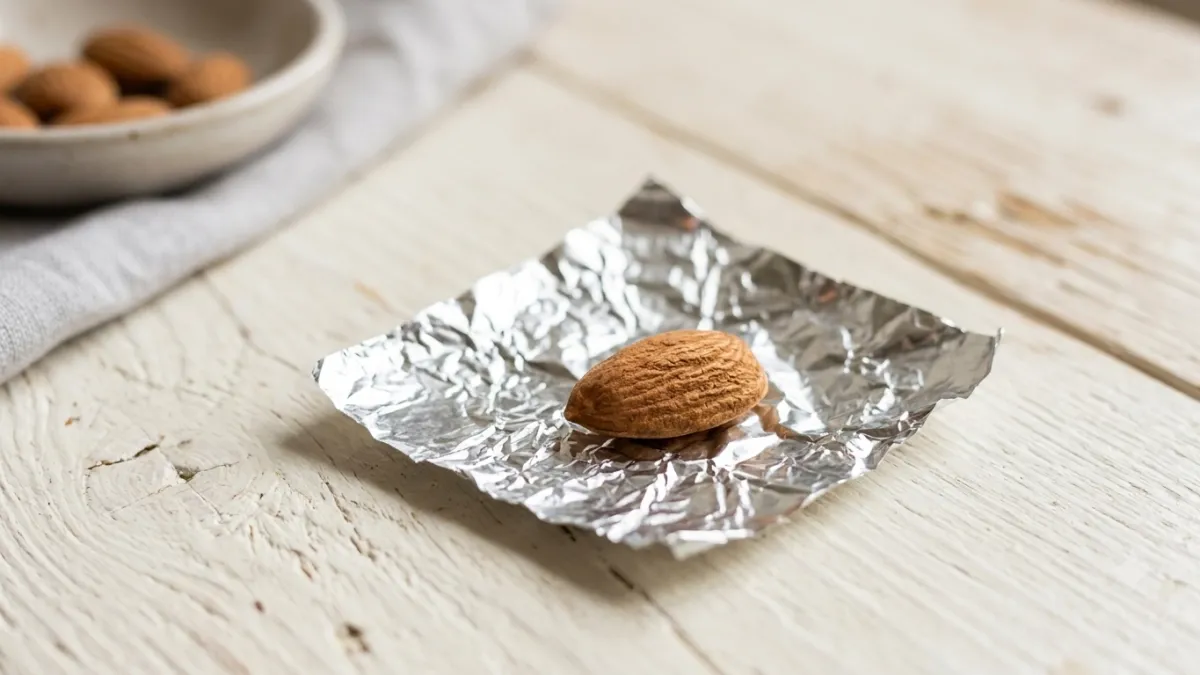 ¿Para qué sirve llevar una almendra envuelta en papel aluminio, según el Feng Shui?
