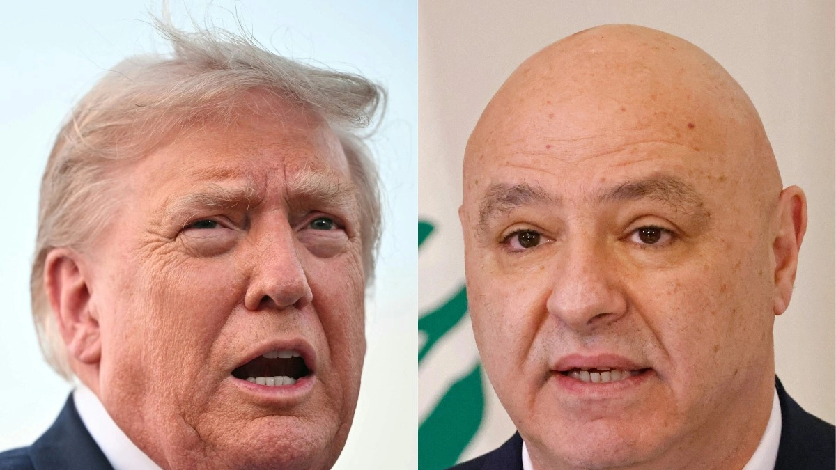  El presidente de EE. UU., Donald Trump, promete ayuda al Líbano para desarmar a Hezbolá...