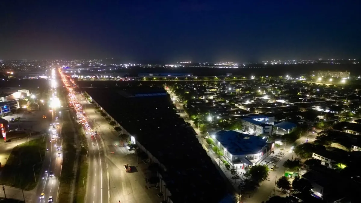 Más calles iluminadas en Barranquilla: El Pueblito estrena cobertura de alumbrado público en sectores que antes permanecían a oscuras