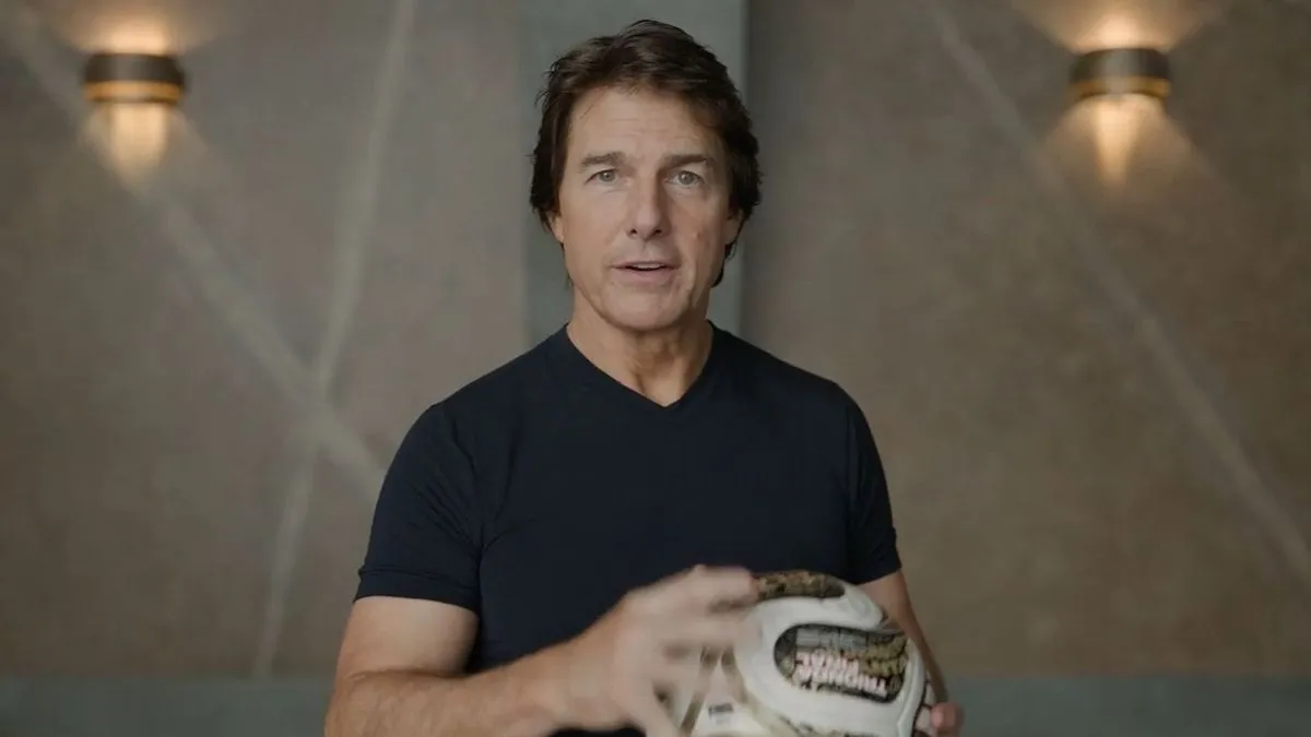 Tom Cruise demostró sus habilidades con el balón en la nueva promo de su nueva película ‘Digger’
