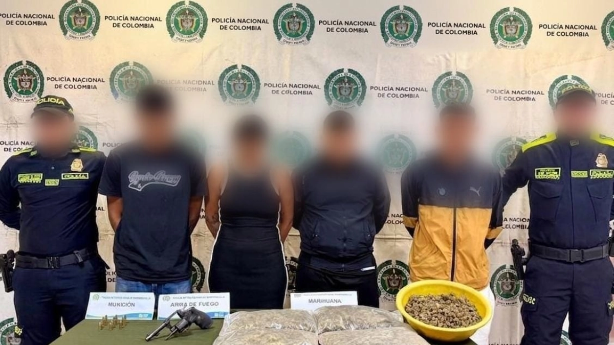Cerca de colegios y al servicio del microtráfico: cae en Barranquilla una estructura ilícita que movía $15 millones semanales expendiendo droga