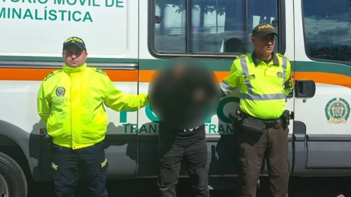 Cayó en Girón uno de los delincuentes más buscados del Atlántico: se trata de alias 'Jair'; tenía circular azul de Interpol, este es su perfil