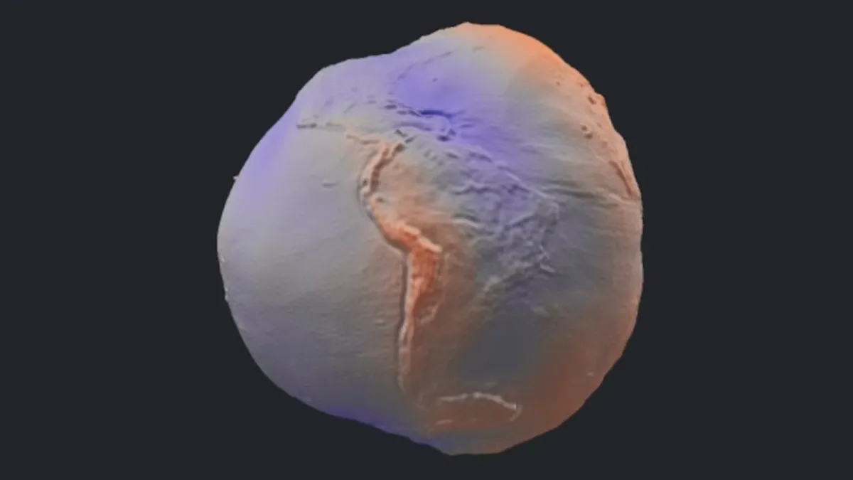 El significado de la imagen geoide de la Tierra que reveló la NASA: ¿por qué no es redondo nuestro planeta?