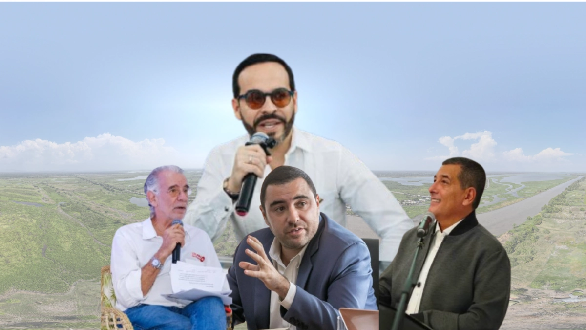 Gobernadores y alcaldes del Caribe respaldan anuncio de Abelardo De La Espriella para destrabar las obras del Canal del Dique desde agosto