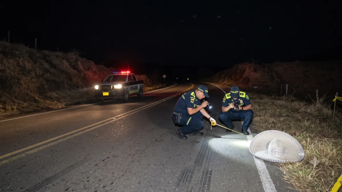 De una noche ‘a lo mero mero’ a una pesadilla de balas: hieren a dos integrantes de un mariachi caleño varado en la vía Panamericana