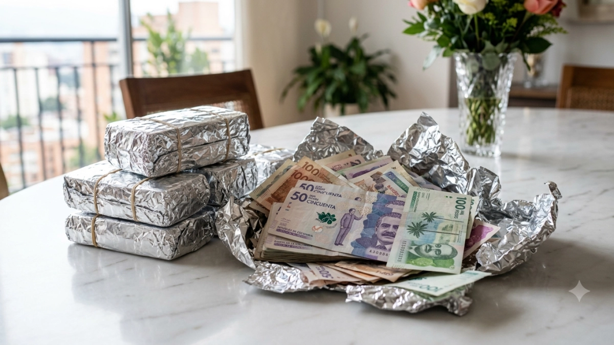 ¿Por qué recomiendan envolver los billetes con papel aluminio y para qué sirve?