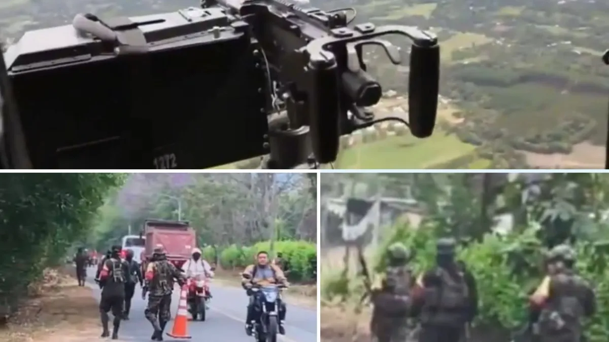 Retén ilegal de hombres armados en carretera del Cauca: al parecer, pretendían usar la vía como señuelo para atentar contra el Ejército