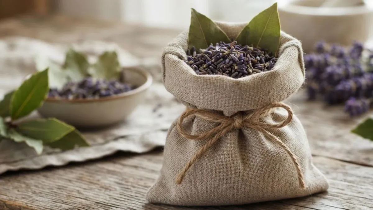 Para qué sirve poner laurel y lavanda en una bolsita y qué beneficios aporta