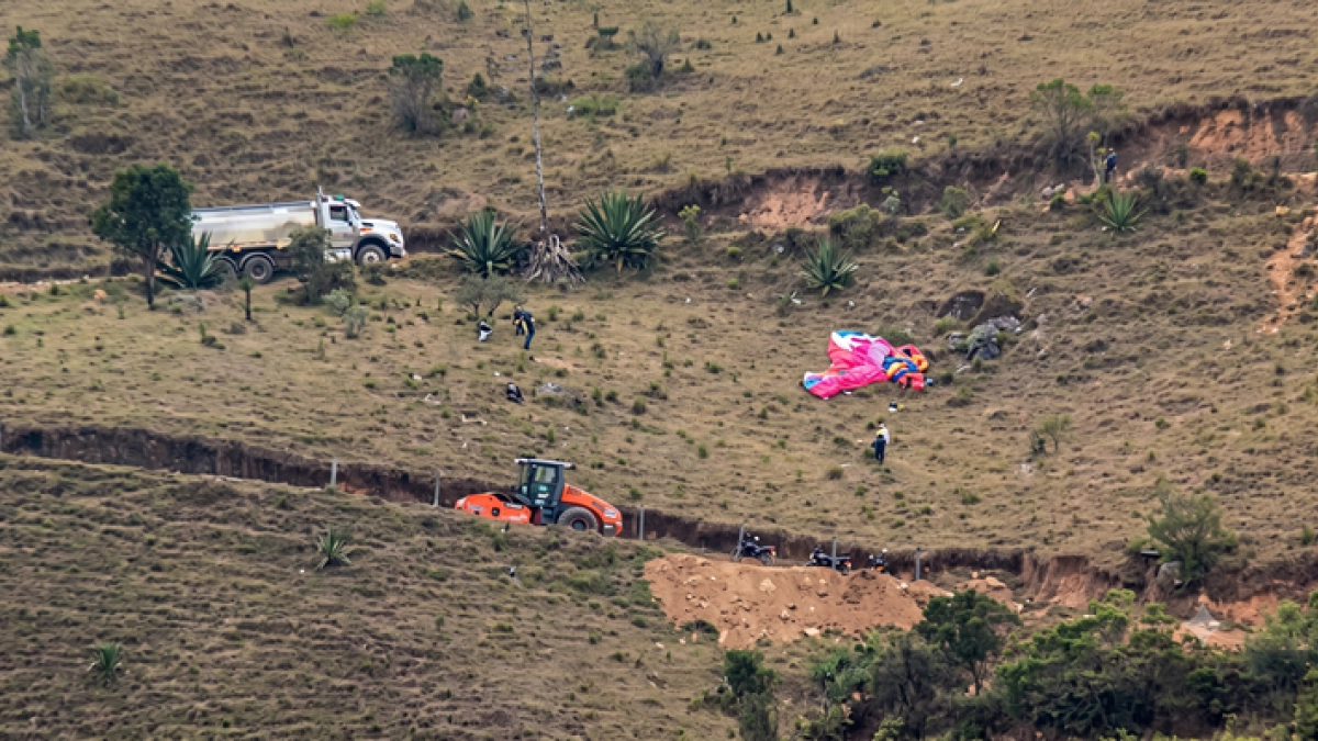 Tragedia en Piendamó: dos personas mueren tras precipitarse en parapente en zona rural del Cauca
