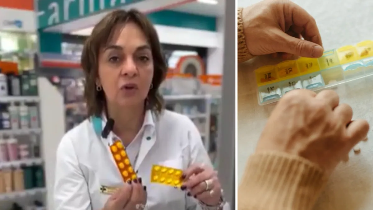 Farmacéutica advierte por qué no todos los medicamentos deben sacarse de su envase para guardarlos en un pastillero semanal: 'Mucho cuidado'