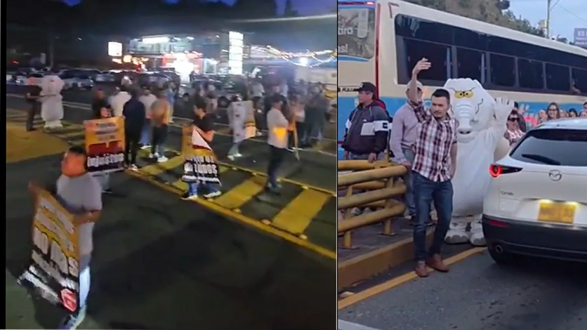 Polémica en Antioquia por el peaje de Las Palmas: entre protestas comunitarias y el choque por el control vial