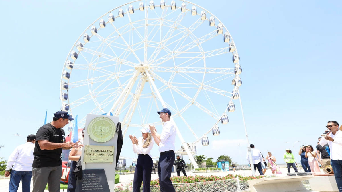 Barranquilla se convierte en la primera ciudad de Sudamérica con certificación LEED Gold y consolida su apuesta por la sostenibilidad urbana