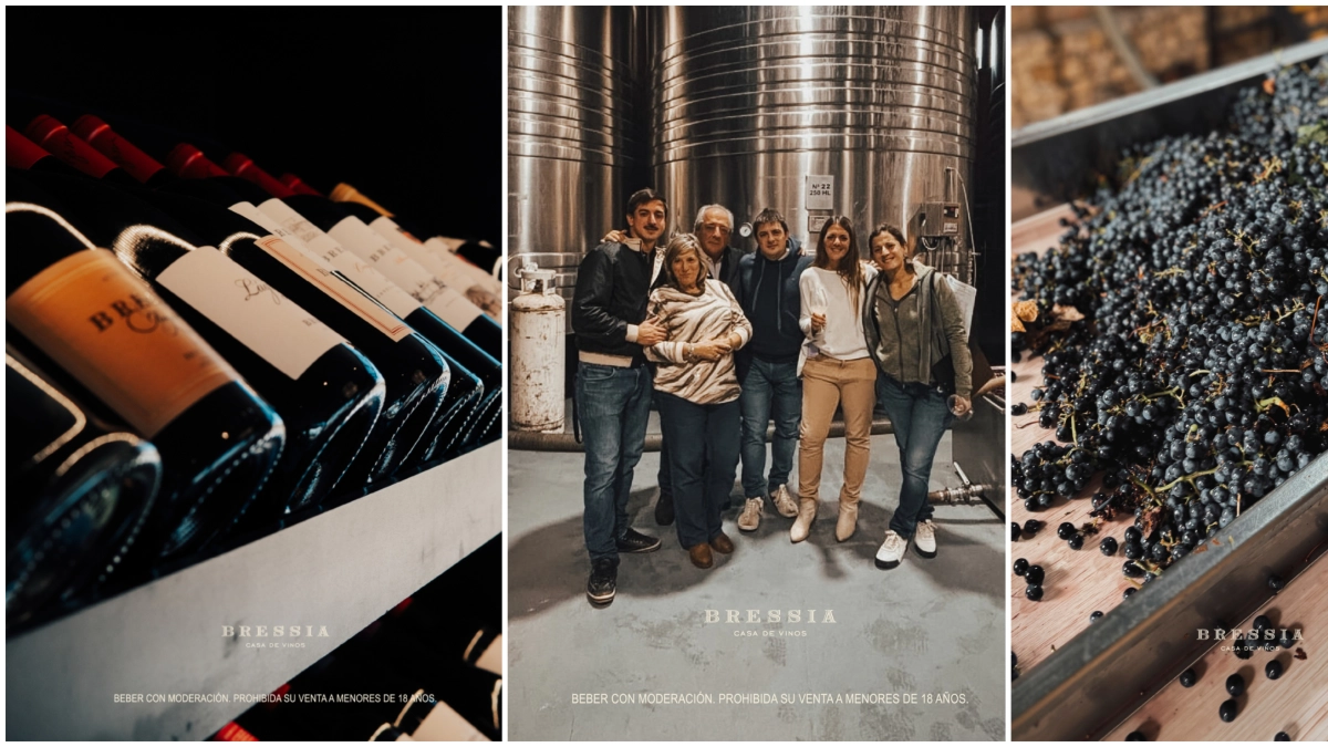 Bressia, la bodega familiar argentina que apuesta por el vino ‘boutique’ y quiere conquistar los restaurantes de alta gama en Colombia