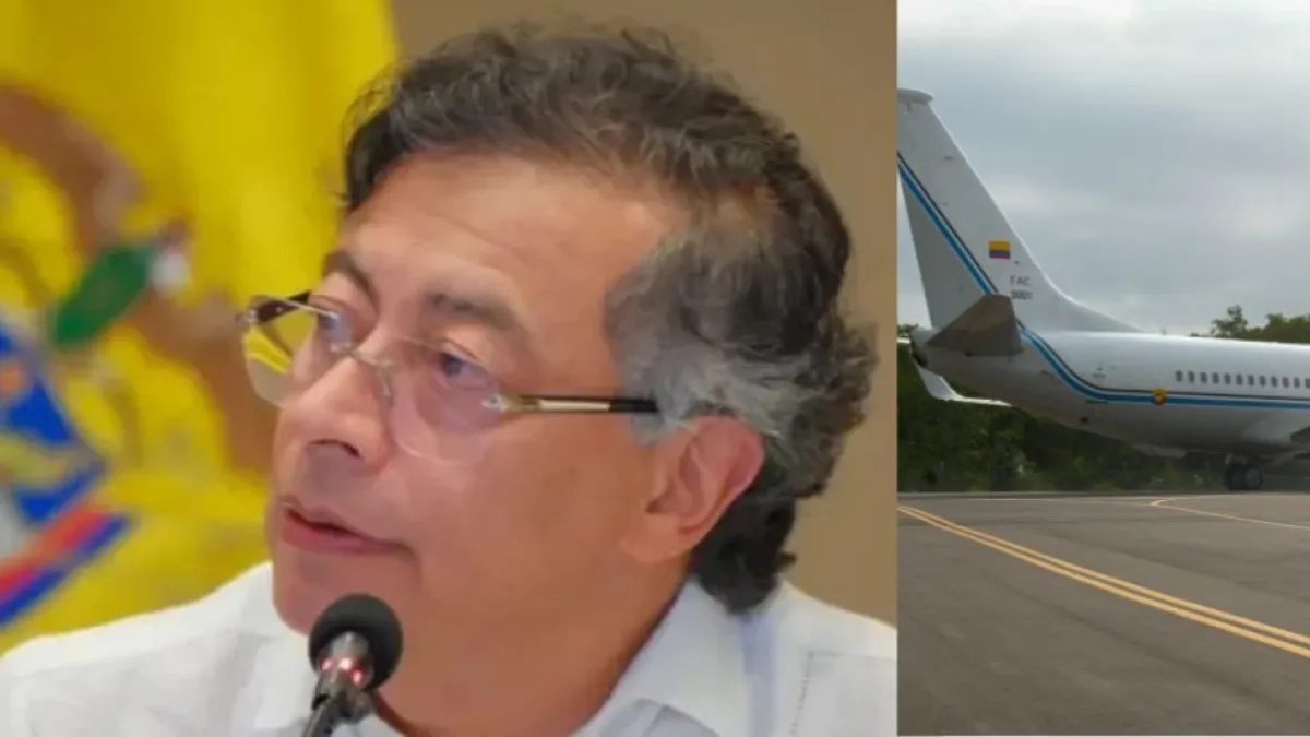 Presidente Gustavo Petro aterrizó en aeropuerto de Tolú para su inauguración, pero avión presidencial despegó a los pocos minutos y se canceló evento