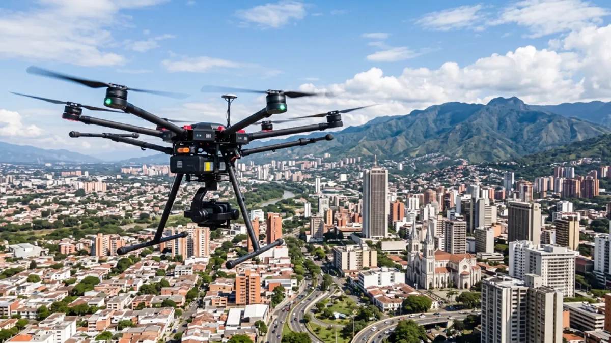 Ni grabaciones, ni recreación, ni inspecciones: la restricción total de drones que regirá en Cali del 6 al 8 de agosto por la posesión presidencial