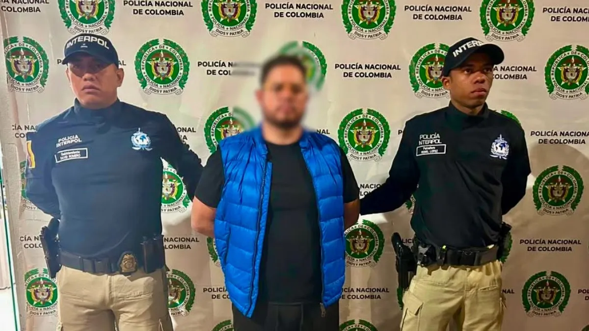 Cayó en Rionegro fugitivo internacional con circular roja de Interpol: pretendía ocultarse en Antioquia tras salvaje ataque a su expareja