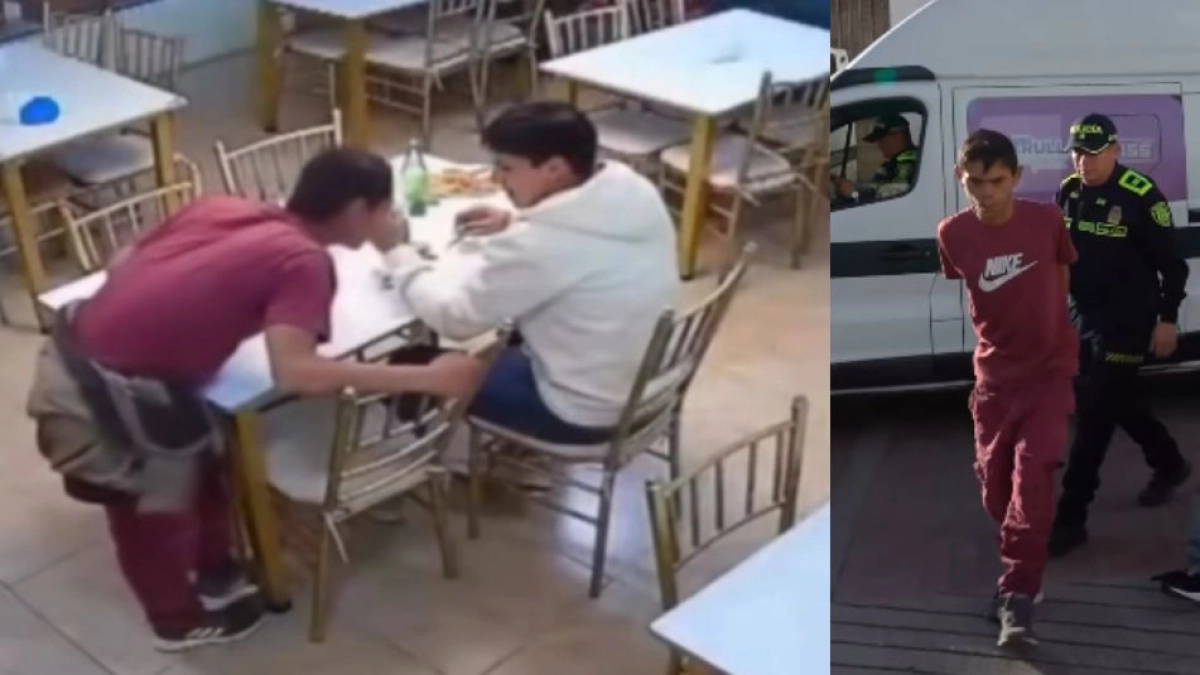 Capturan a habitante de calle que golpeó a un joven por negarse a darle su cena en Boyacá
