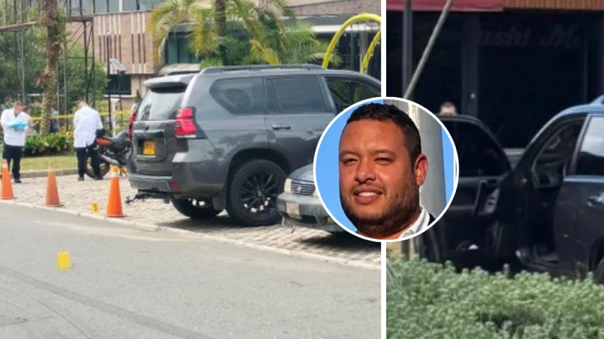 Así fue el asesinato de un comerciante en un centro comercial de Envigado cuando intentaba subir a su camioneta blindada: habría retirado dinero antes