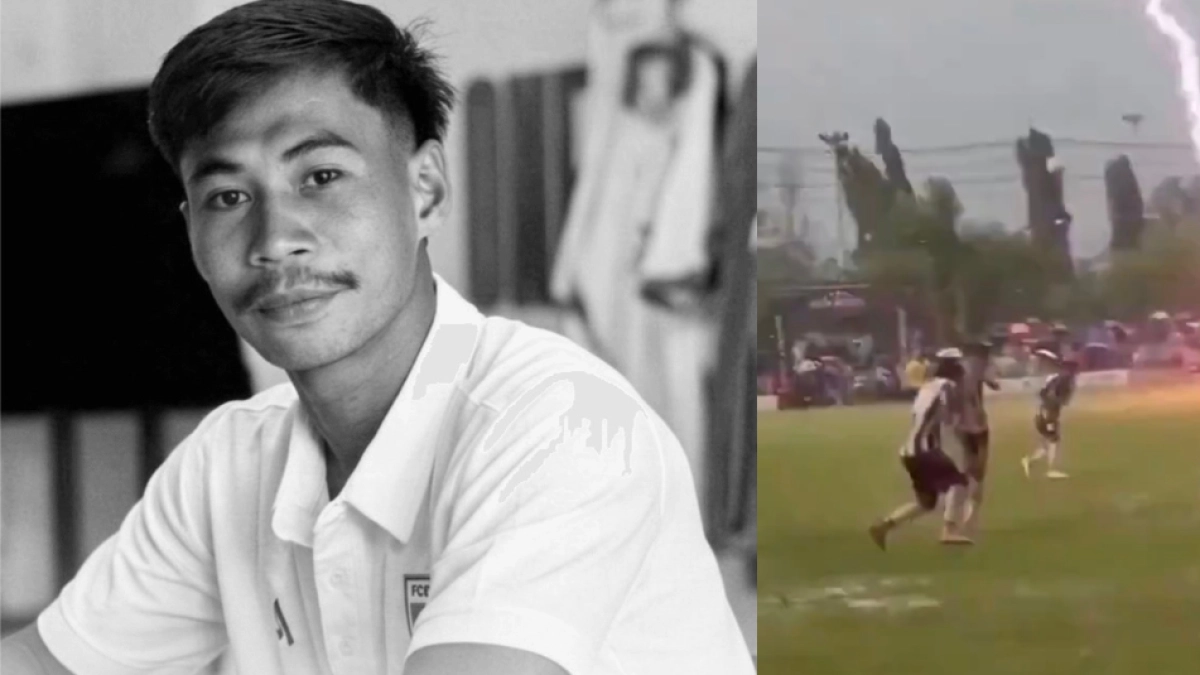 Él era Safwan Awae, el futbolista que murió en Tailandia tras ser alcanzado por un rayo durante un partido: tenía apenas 24 años