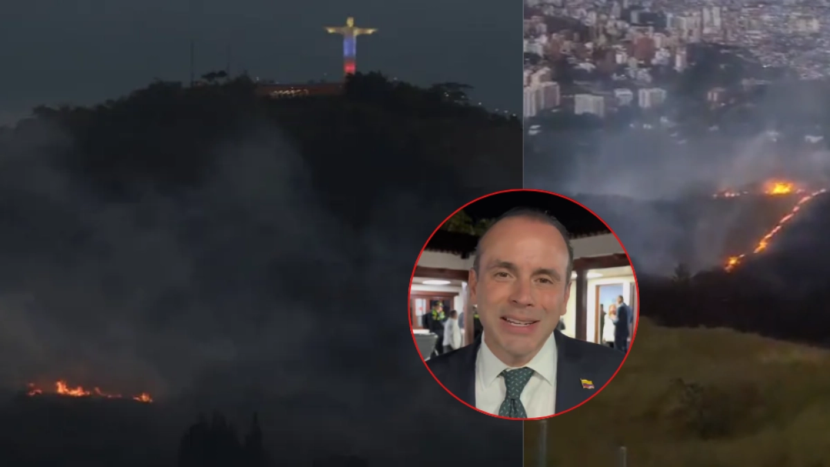 Alcaldía de Cali ofrece $50 millones de pesos por información que permita capturar a responsables del incendio en el cerro de Cristo Rey