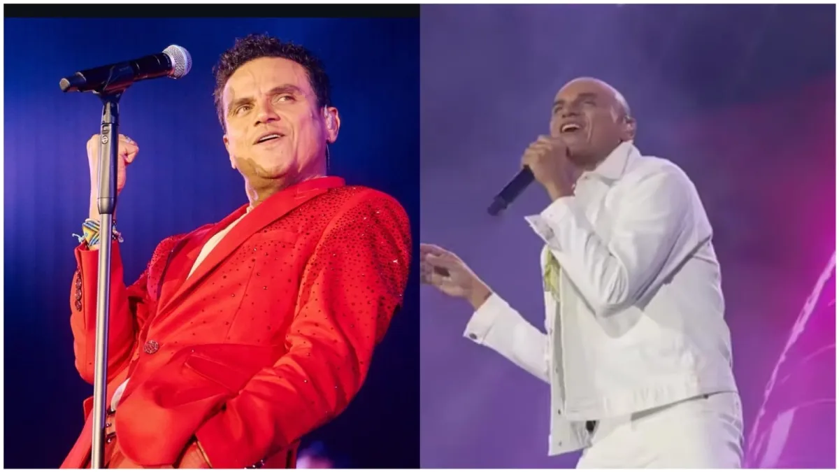 Silvestre Dangond apareció totalmente calvo en su presentación en la Feria de las Flores en Medellín