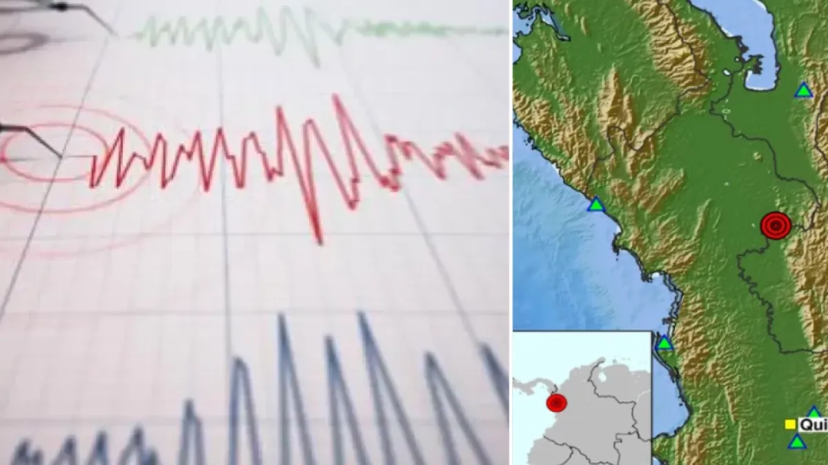 Earthquake reported in Colombia's Chocó region