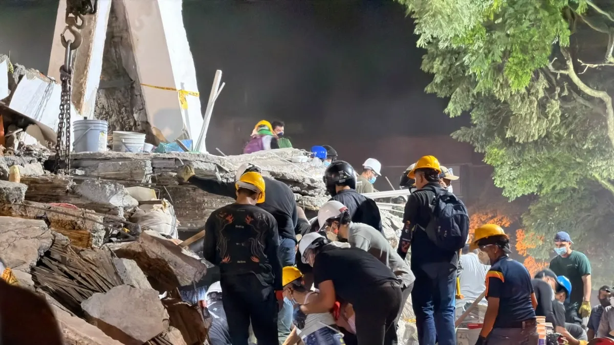 Life confirmed under rubble, bodies found in Cali after earthquake
