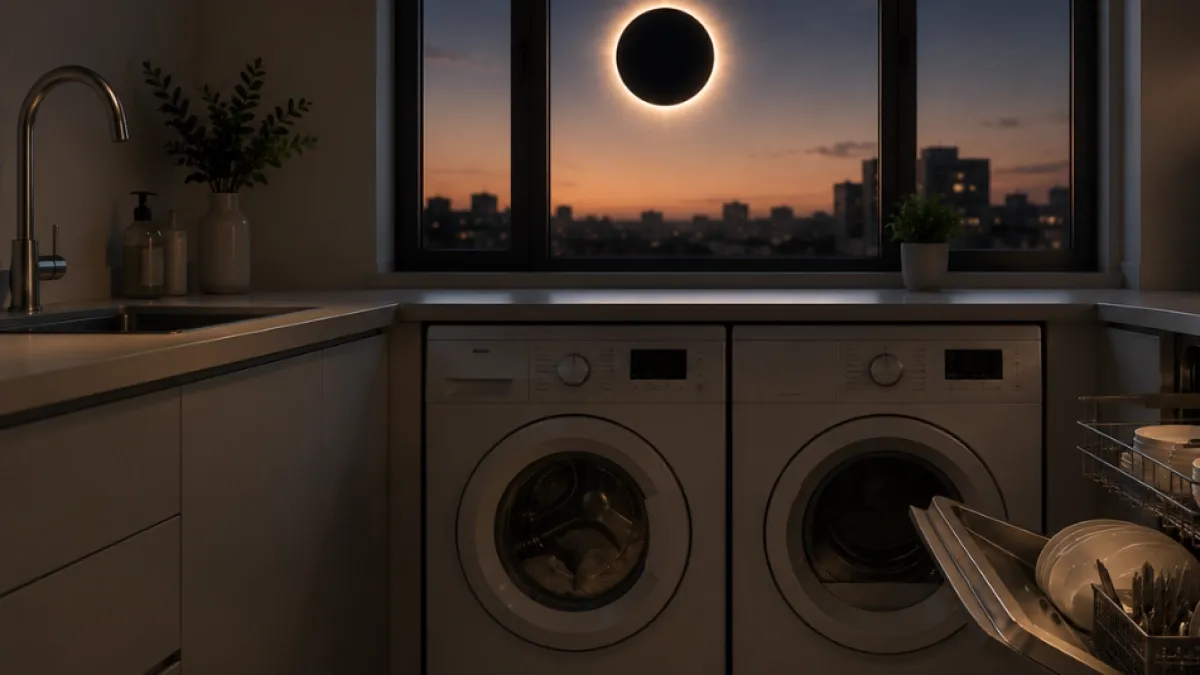 Eclipse solar: una empresa pide reducir el uso de electrodomésticos durante dos horas y ofrece electricidad gratis en Reino Unido