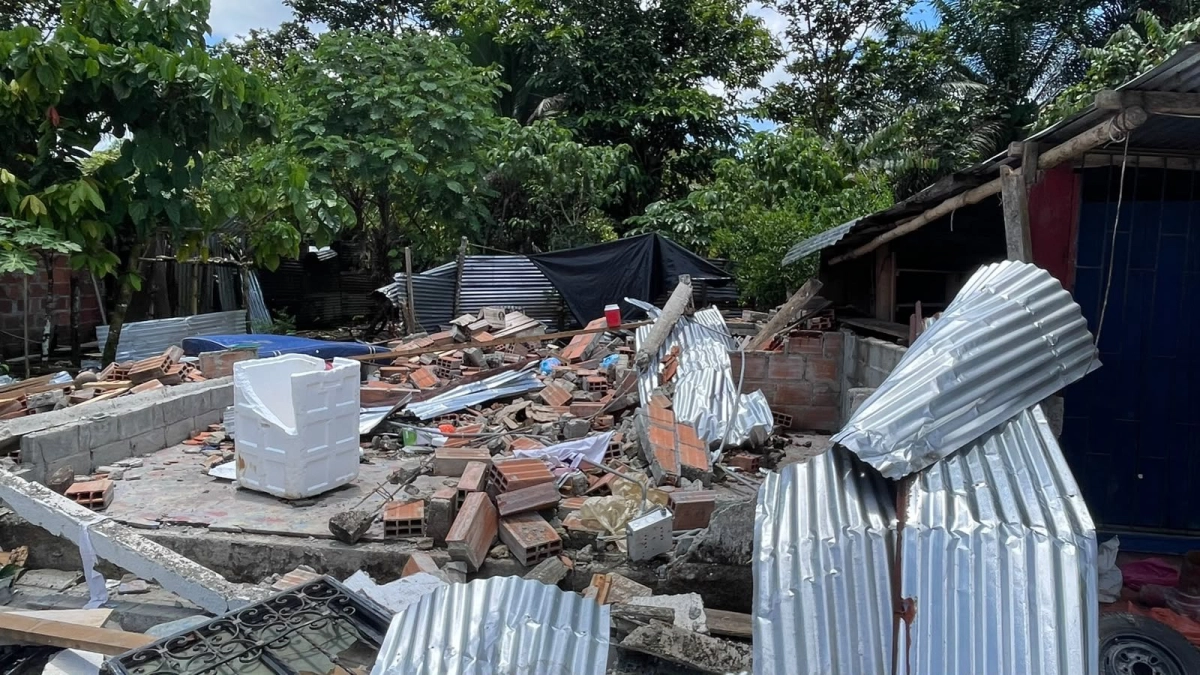 El doble drama de Sipí, Chocó: el terremoto que golpeó a un municipio cercado por la violencia del conflicto