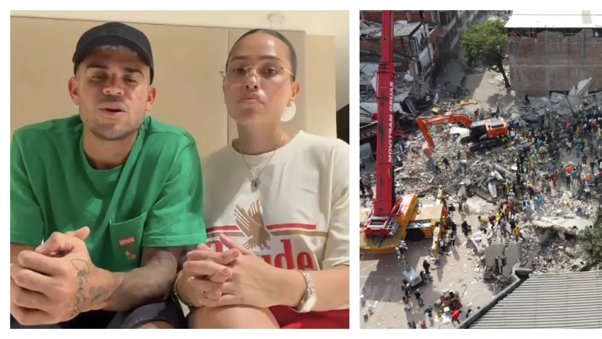 Luis Díaz y su esposa Geraldine Ponce se suman a la ayuda para los damnificados del terremoto en Colombia