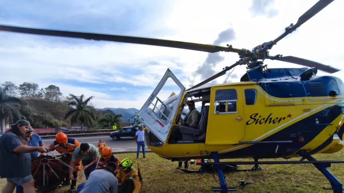 Tres incendios forestales permanecen activos en Cundinamarca: en La Vega preparan nuevas descargas aéreas