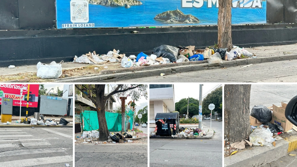 Crisis de basuras en Santa Marta: el problema que pone a prueba al Distrito tras el fin de la intervención de Essmar y cerca a una temporada turística