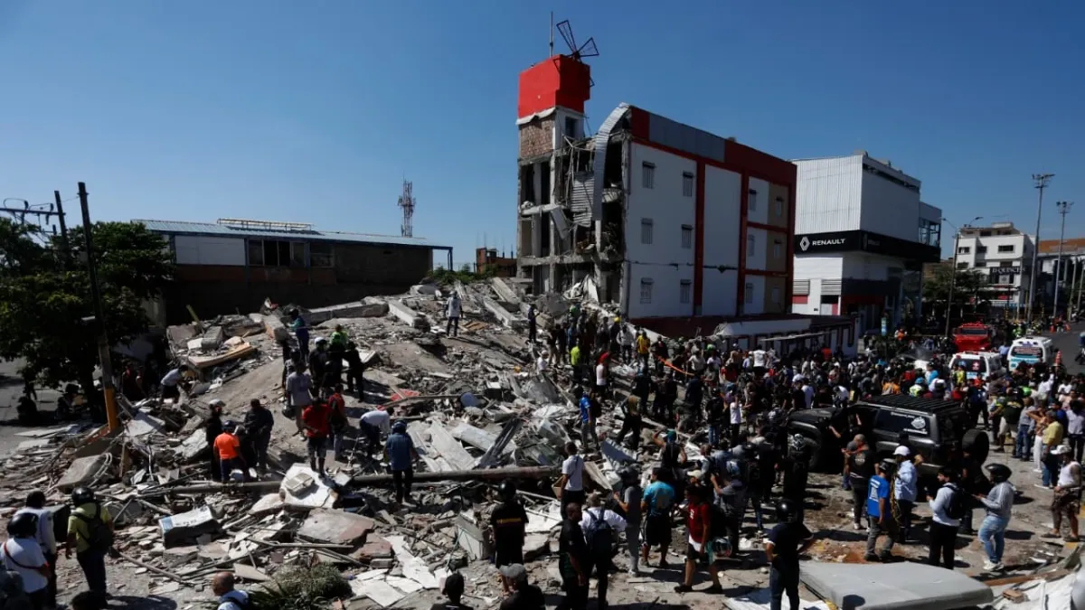 La otra tragedia: tratar de proteger lo que les quedó del azote de saqueadores en Cali, luego del terremoto más aterrador en una década