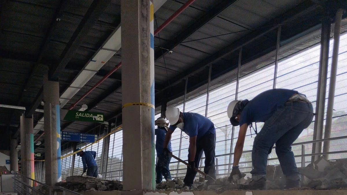La Terminal Calipso del MIO reabre sus puertas tras finalizar obras de recuperación por el terremoto