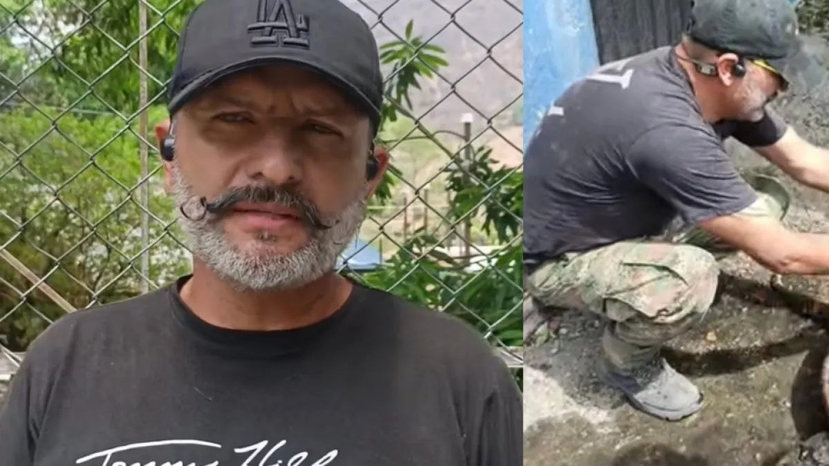 El hombre que rescata animales en medio de los incendios forestales en el Tolima: 'Es más fácil para mí cuidar que matar'