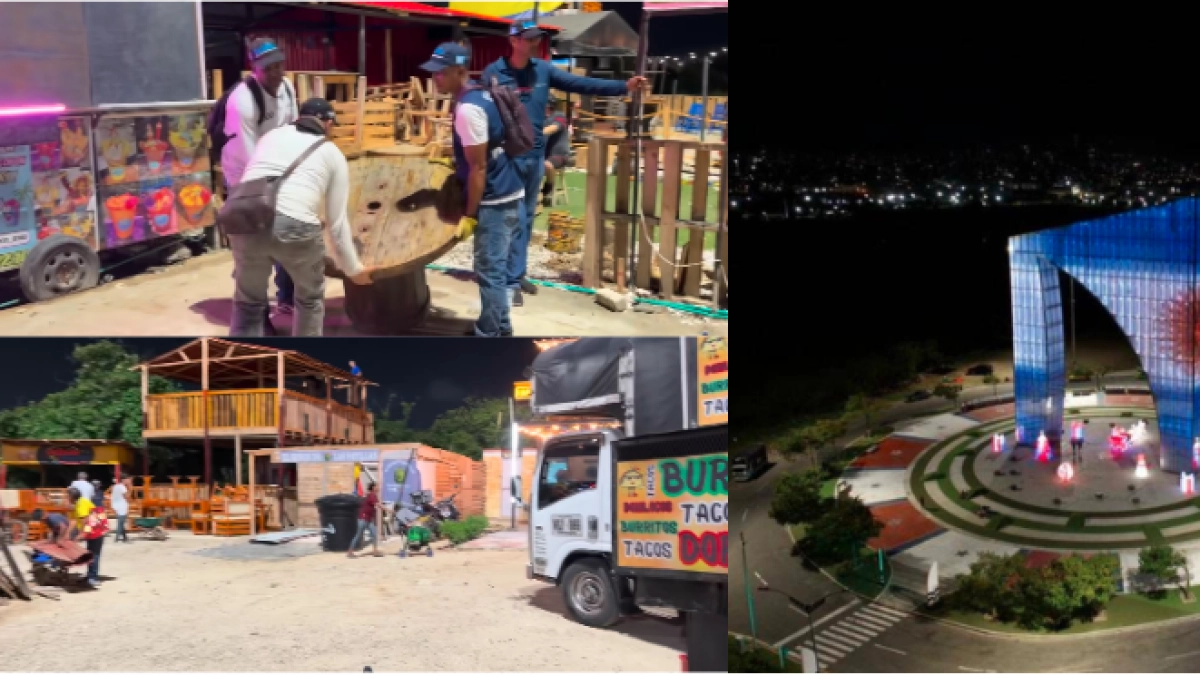 Versiones encontradas por desalojo de locales en la Aleta del Tiburón: sigue la disputa por este predio en importante zona comercial de Barranquilla