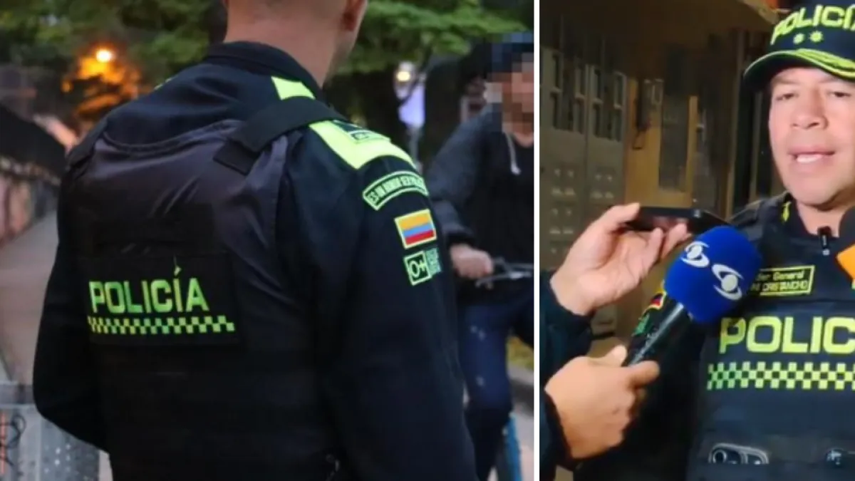 Asesinan a un intendente de la Sijín en Bogotá durante un intercambio de disparos con presuntos delincuentes: hay tres capturados