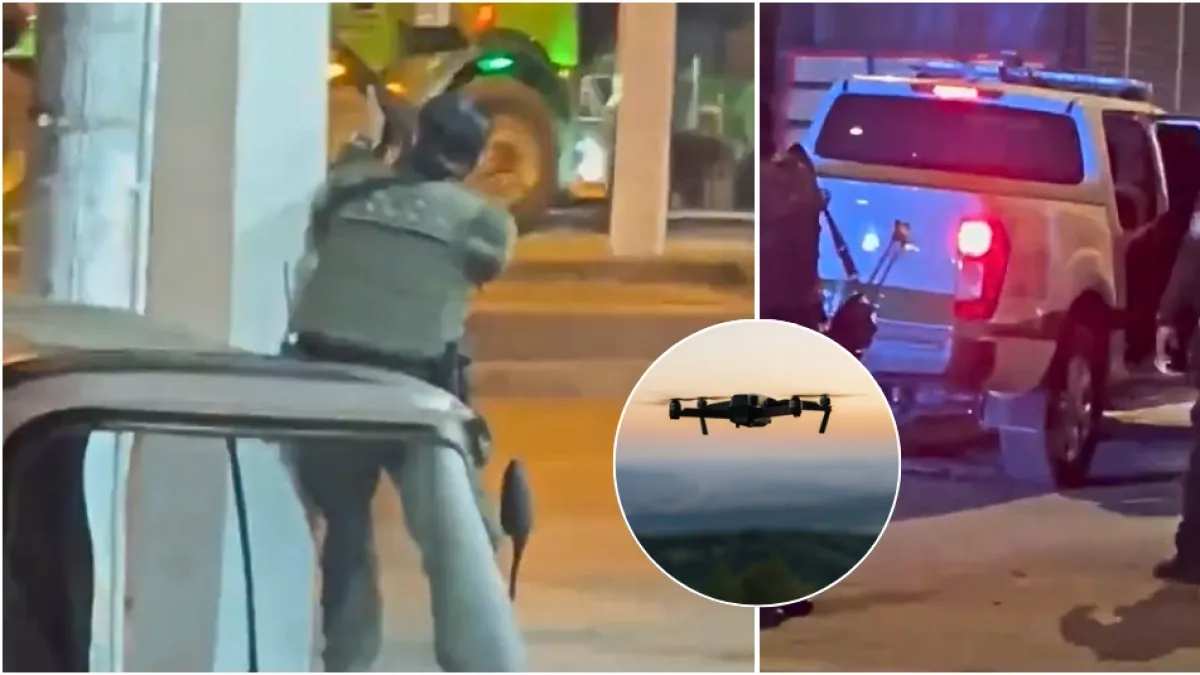 Ataque con drones en Pailitas deja tres policías heridos y aumenta la presión en Cesar